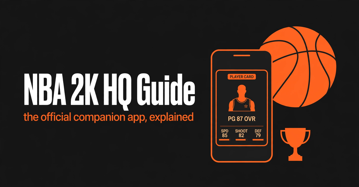 NBA 2K HQ App Download, 2KHQ Hero Image